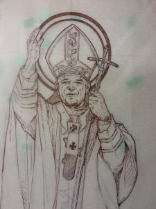 FPDR St. John Paul II mural