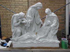 FPDR station of the cross restoration