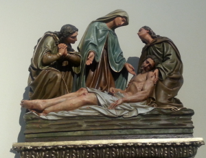 FPDR station of the cross painted and cast